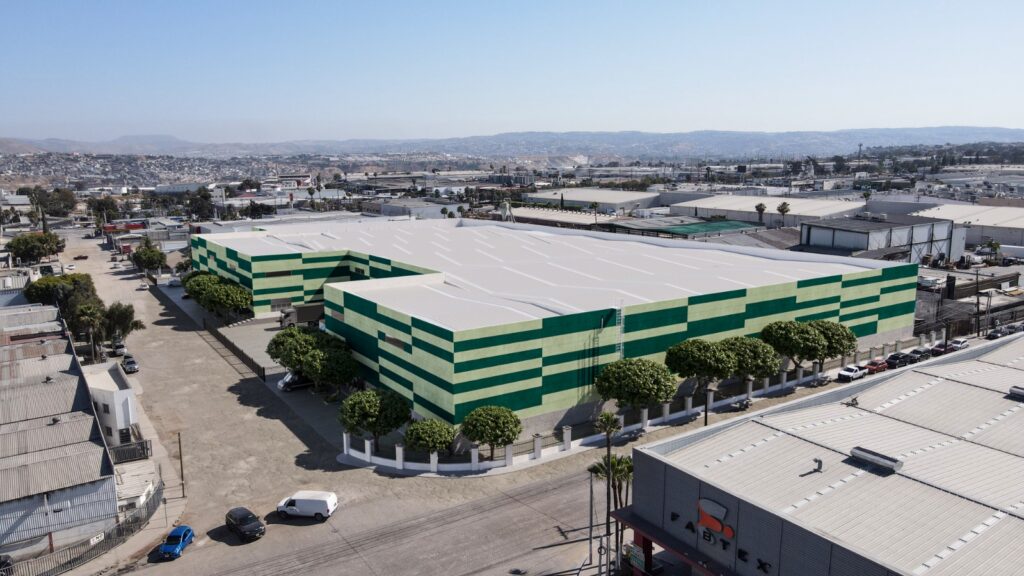 Large warehouse and distribution center for logistics and storage
